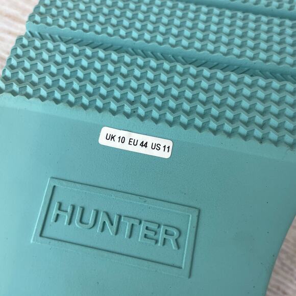 Hunter Play Womens Sz 11 Clogs Green Rubber Gardening Rain - Picture 9 of 10